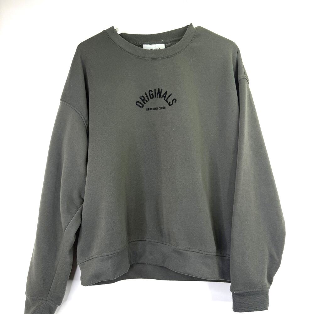 Originals Brooklyn Cloth Green Sweater Large